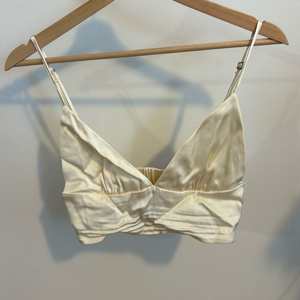 Zara tan bralette